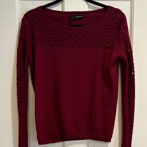 The Kooples Red Crew Neck Sweater